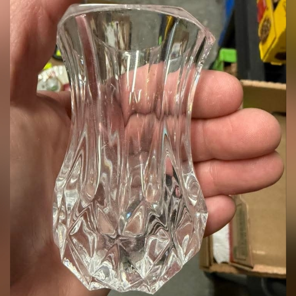 Elegant Glass Toothpick Holder